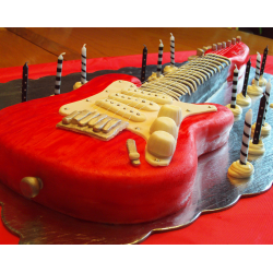 Guitar Cake
