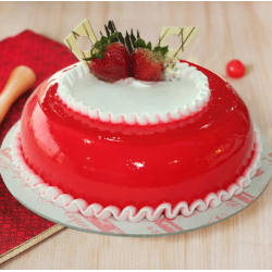 strawberry banana cake